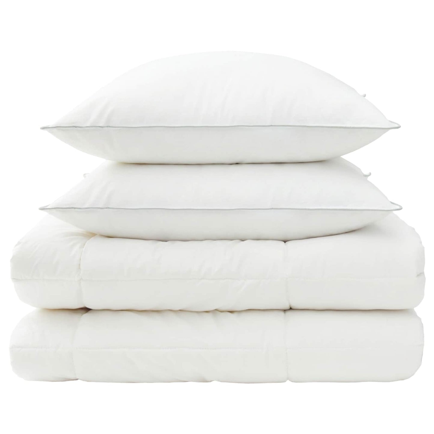 Duvet and Pillow Set 3 pcs 200x220 cm 4 Seasons 220 GSM Wool