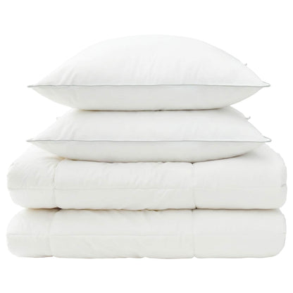 Duvet and Pillow Set 3 pcs 220 x 240 cm 4 Seasons 300 GSM Wool