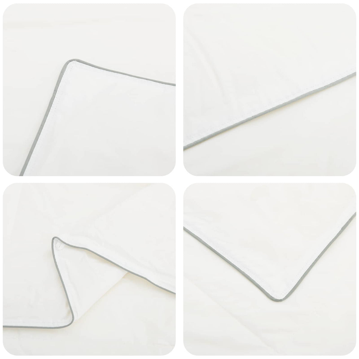 Duvet and Pillow Set 3 pcs 200x240 cm Winter 450 GSM Wool White