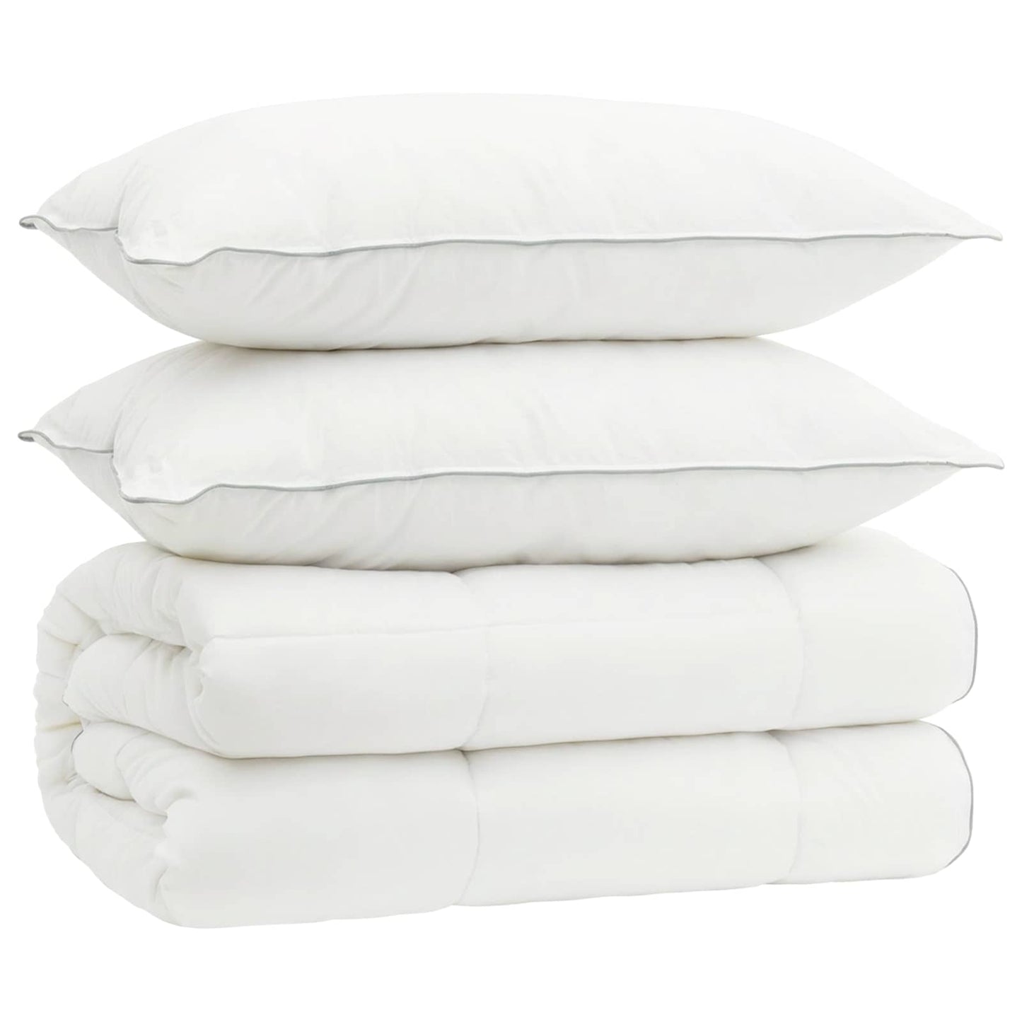 Duvet and Pillow Set 3 pcs 200x240 cm 4 Seasons 200+300 GSM