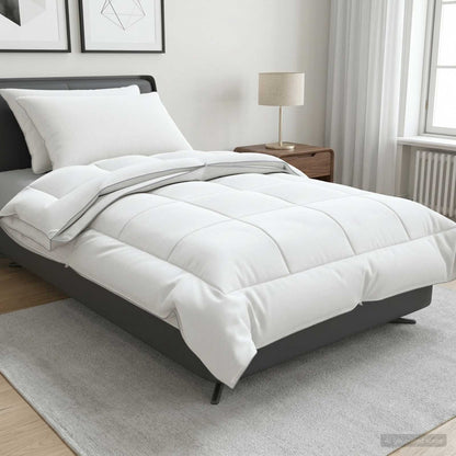 Duvet and Pillow Set 3 pcs 140x220 cm 4 Seasons 200+300 GSM