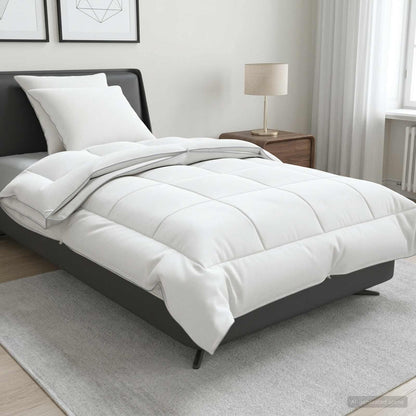 Duvet and Pillow Set 3 pcs 155x220 cm 4 Seasons 200+300 GSM