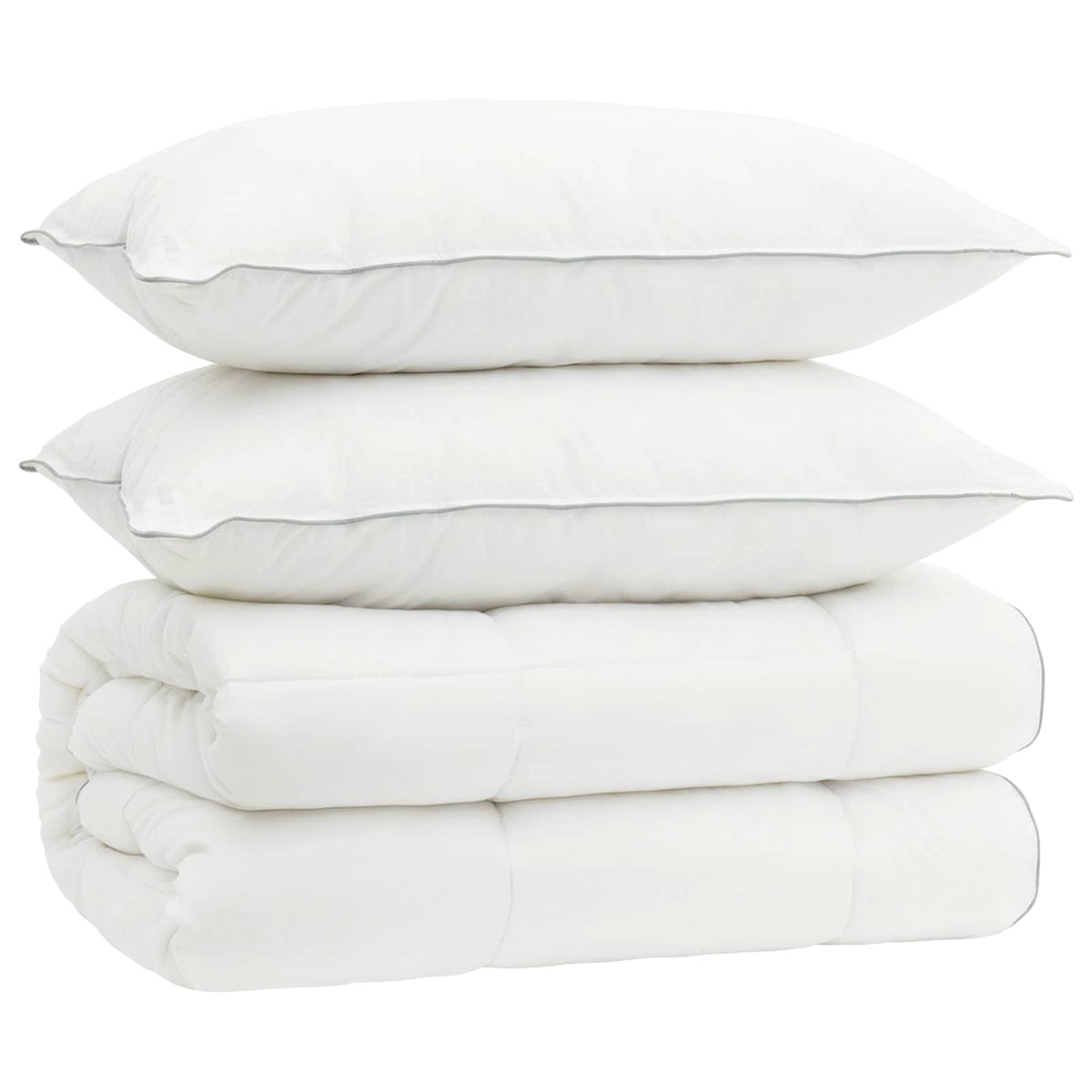 Duvet and Pillow Set 3 pcs 155x220 cm 4 Seasons 200+300 GSM