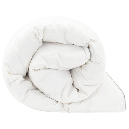 Duvet FULDA 155 x 200 cm 4 Seasons 210 GSM 90% Goose Down White