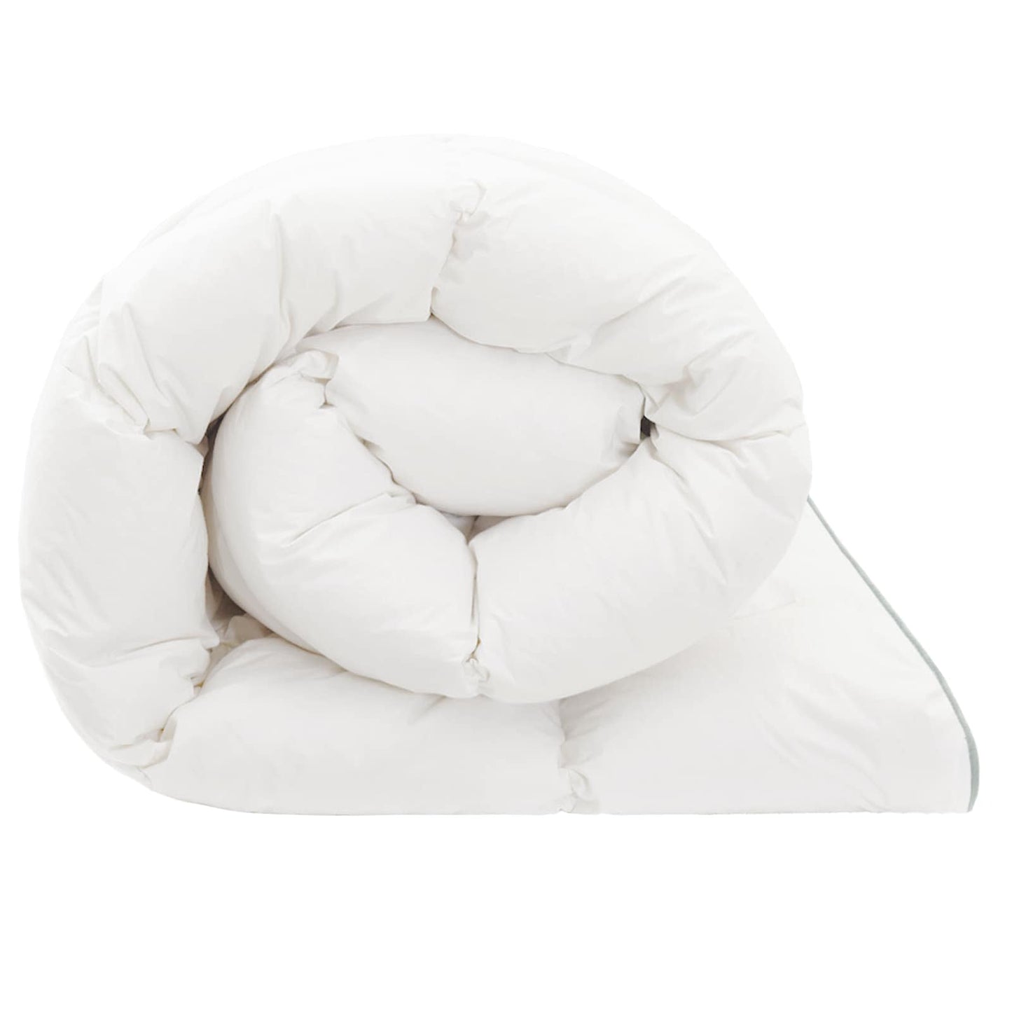 Duvet FULDA 155 x 200 cm 4 Seasons 310 GSM 90% Goose Down White
