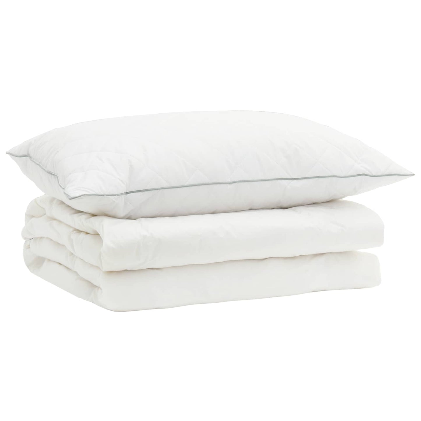 90% Goose Down Duvet Set 2 pcs 150 x 200 cm Summer 100 GSM
