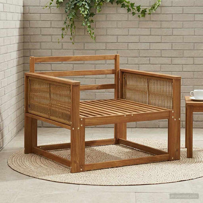 Outdoor Middle Sofa Natural