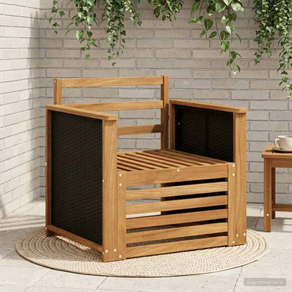 Outdoor Middle Sofa Natural
