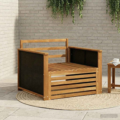 Outdoor Middle Sofa Natural