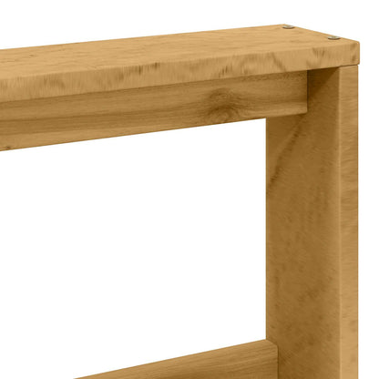Outdoor Sofa Set Solid Acacia Wood White
