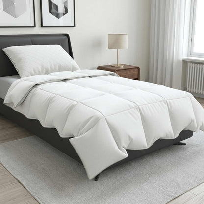 Duvet FULDA 135 x 200 cm Summer 100 GSM 90% Goose Down White