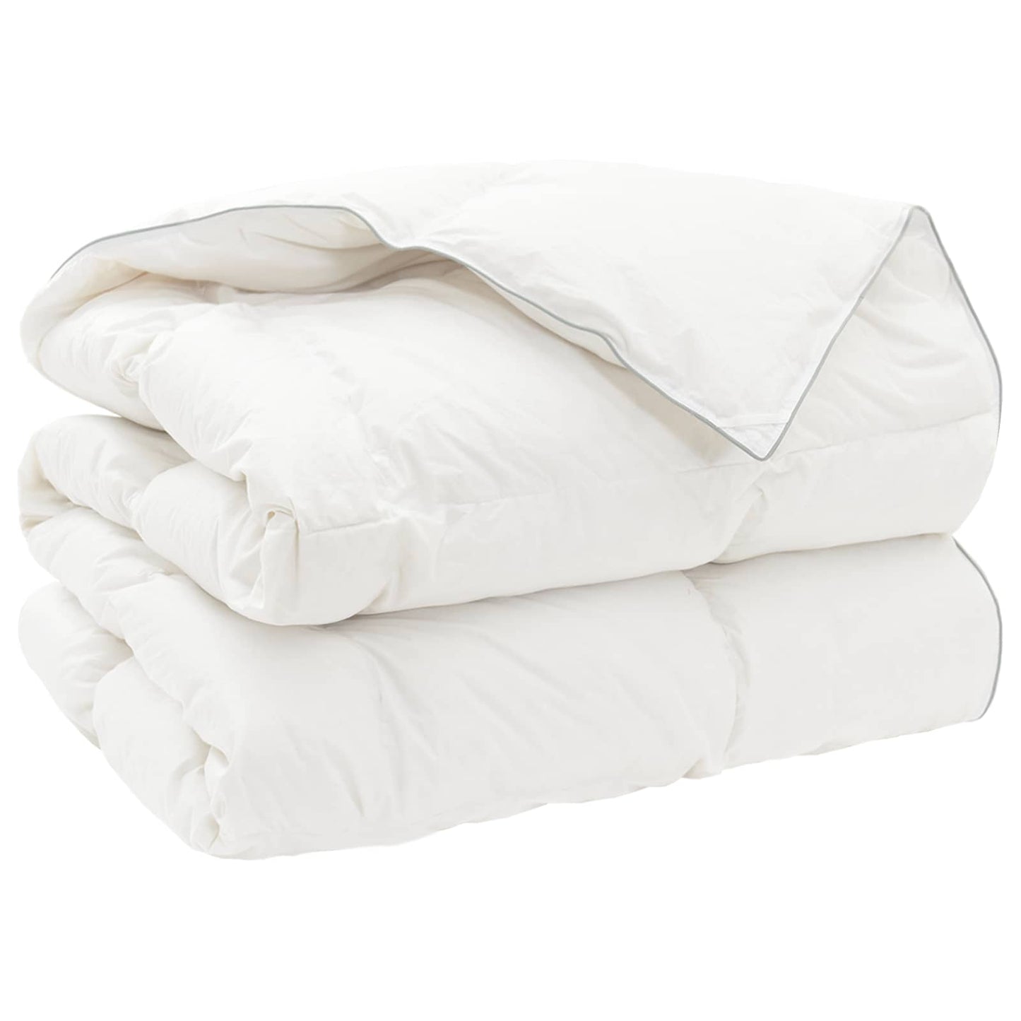 Duvet FULDA 220 x 260 cm 4 Seasons 210 GSM 90% Goose Down White
