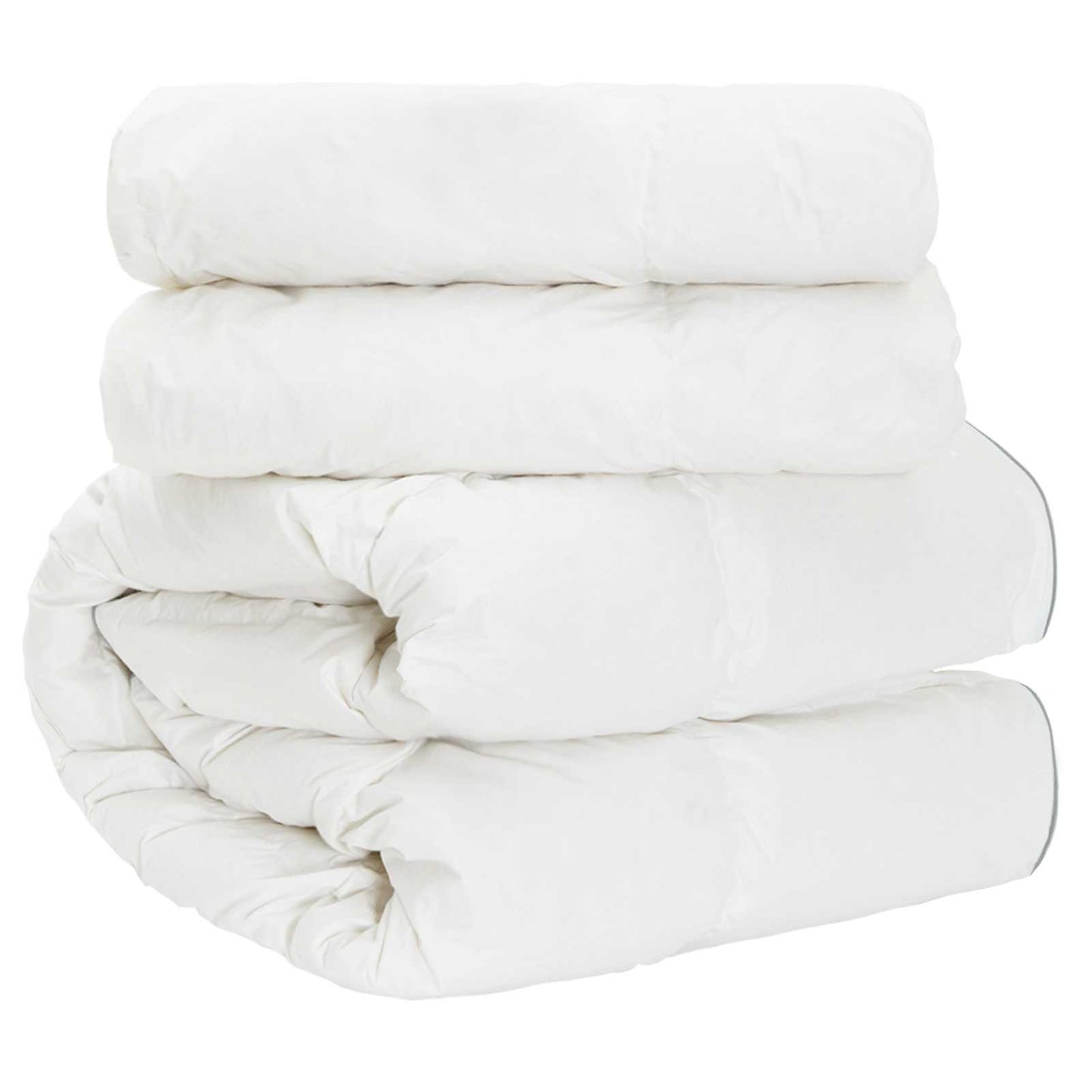 Duvet FULDA 150 x 200 cm 4 Seasons 310 GSM 90% Goose Down White