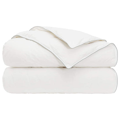 Duvet FULDA 200 x 200 cm 4 Seasons 310 GSM 90% Goose Down White