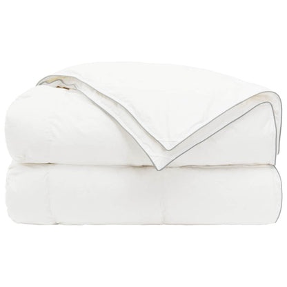 Duvet FULDA 135 x 220 cm 4 Seasons 310 GSM 90% Goose Down White