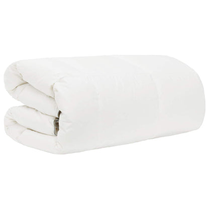 Duvet FULDA 220 x 240 cm 4 Seasons 310 GSM 90% Goose Down White