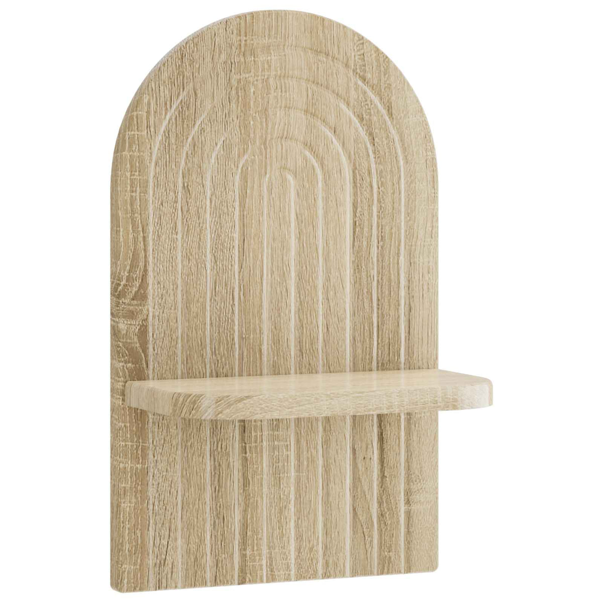 Wall Shelf 2 pcs Sonoma Oak 23 x 13.5 x 37.5 cm Engineered Wood