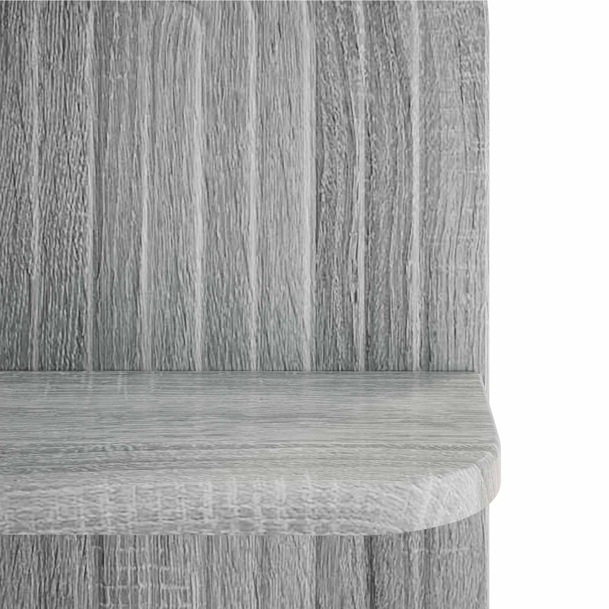 Wall Shelf 2 pcs Grey Sonoma 23 x 13.5 x 37.5 cm