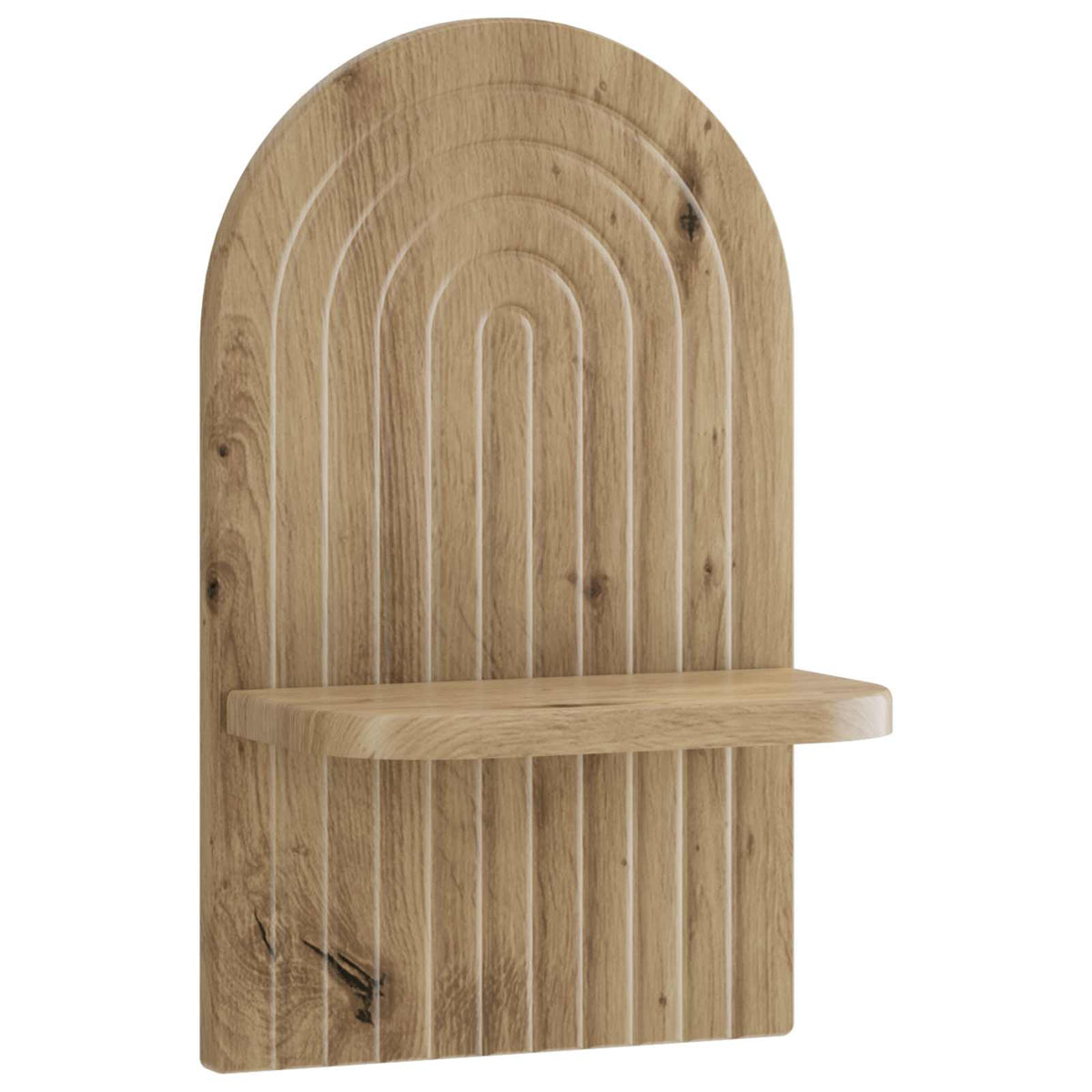 Wall Shelf 2 pcs Artisan Oak 23 x 13.5 x 37.5 cm
