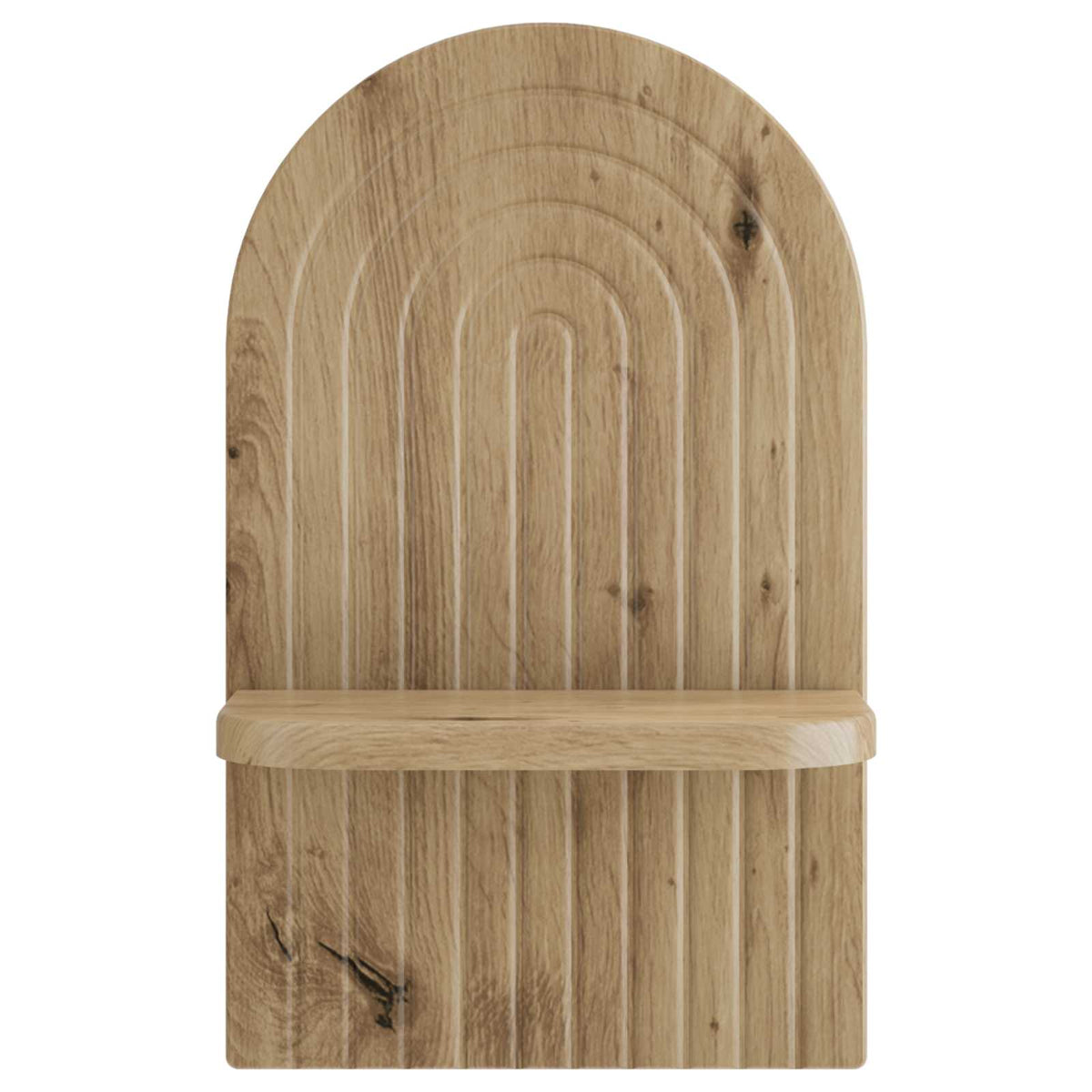 Wall Shelf 2 pcs Artisan Oak 23 x 13.5 x 37.5 cm