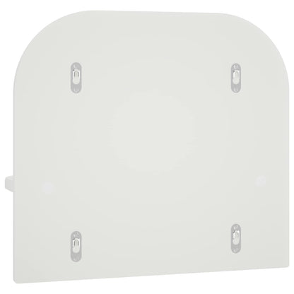 Wall Shelf 2 pcs White 41 x 13.5 x 37.5 cm Engineered Wood
