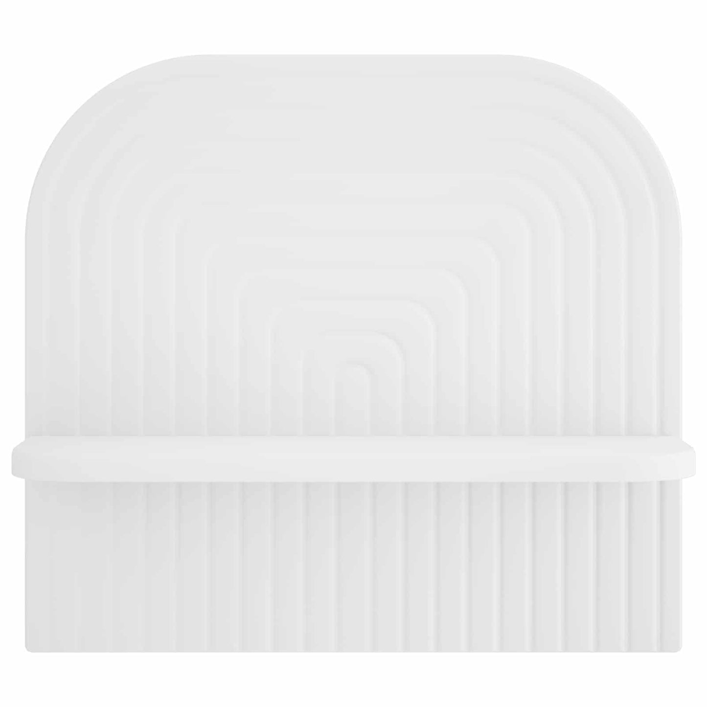 Wall Shelf 2 pcs White 41 x 13.5 x 37.5 cm Engineered Wood