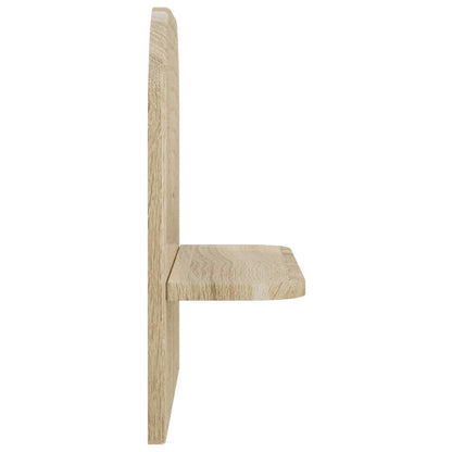 Wall Shelf 2 pcs Sonoma Oak 41 x 13.5 x 37.5 cm Engineered Wood