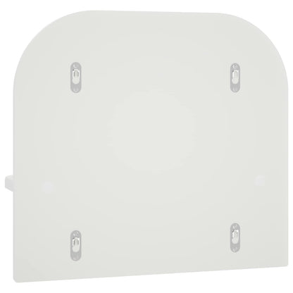 Wall Shelf 2 pcs High Gloss White 41 x 13.5 x 37.5 cm