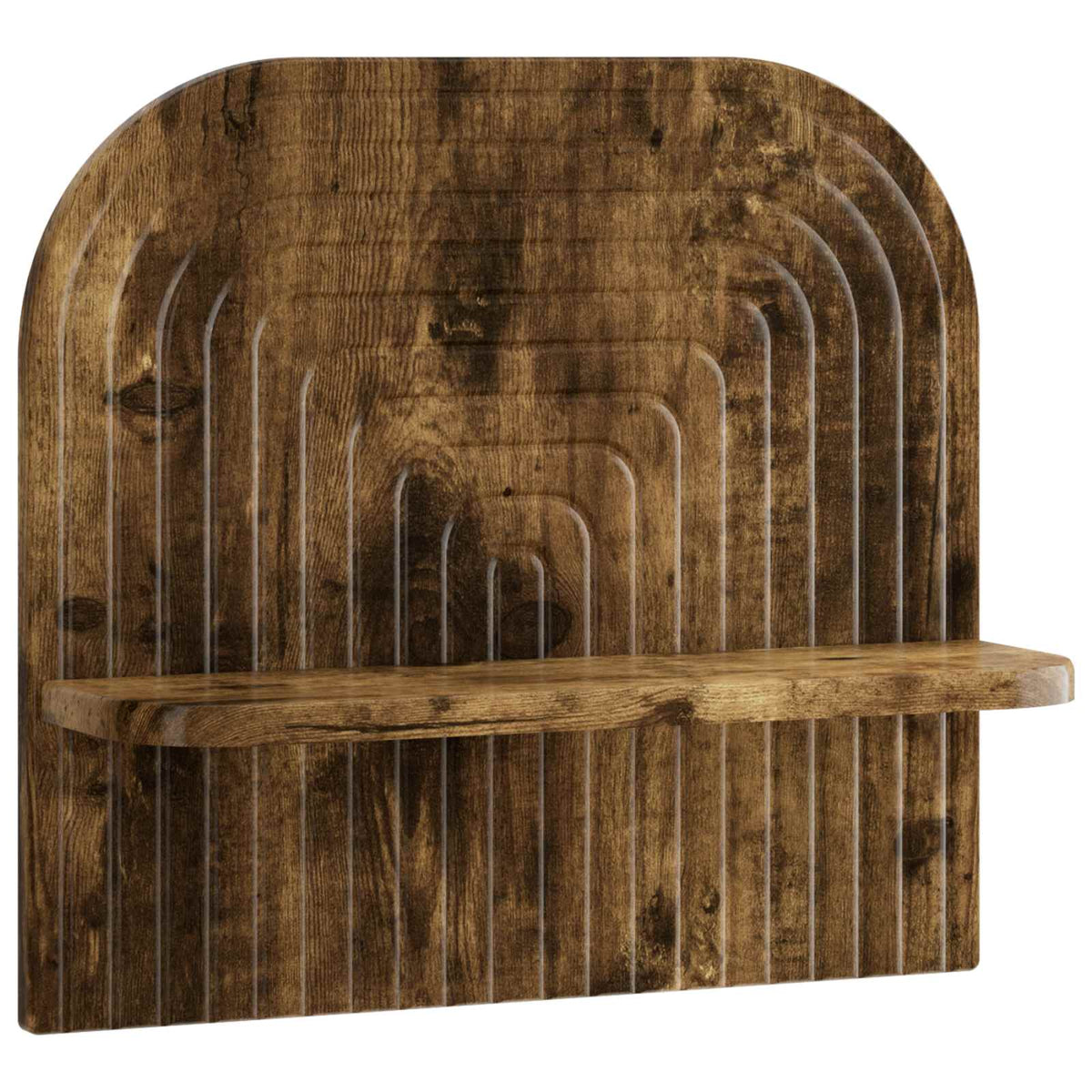 Wall Shelf 2 pcs Smoked Oak 41 x 13.5 x 37.5 cm Engineered Wood