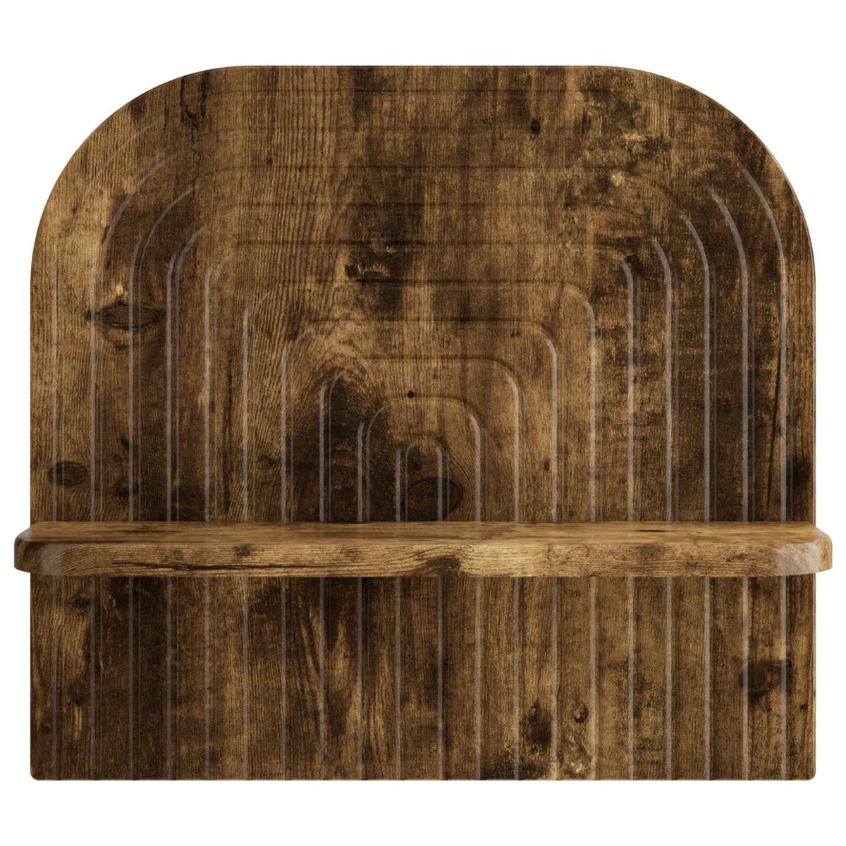 Wall Shelf 2 pcs Smoked Oak 41 x 13.5 x 37.5 cm Engineered Wood