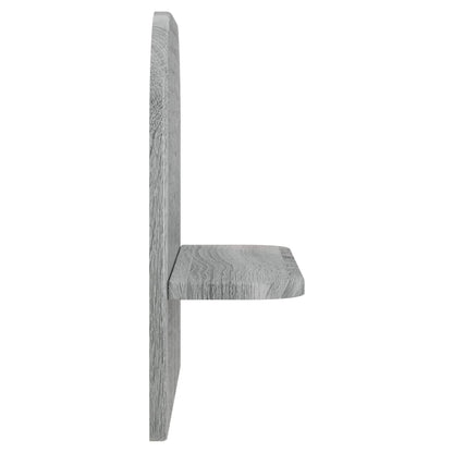 Wall Shelf 2 pcs Grey Sonoma 41 x 13.5 x 37.5 cm