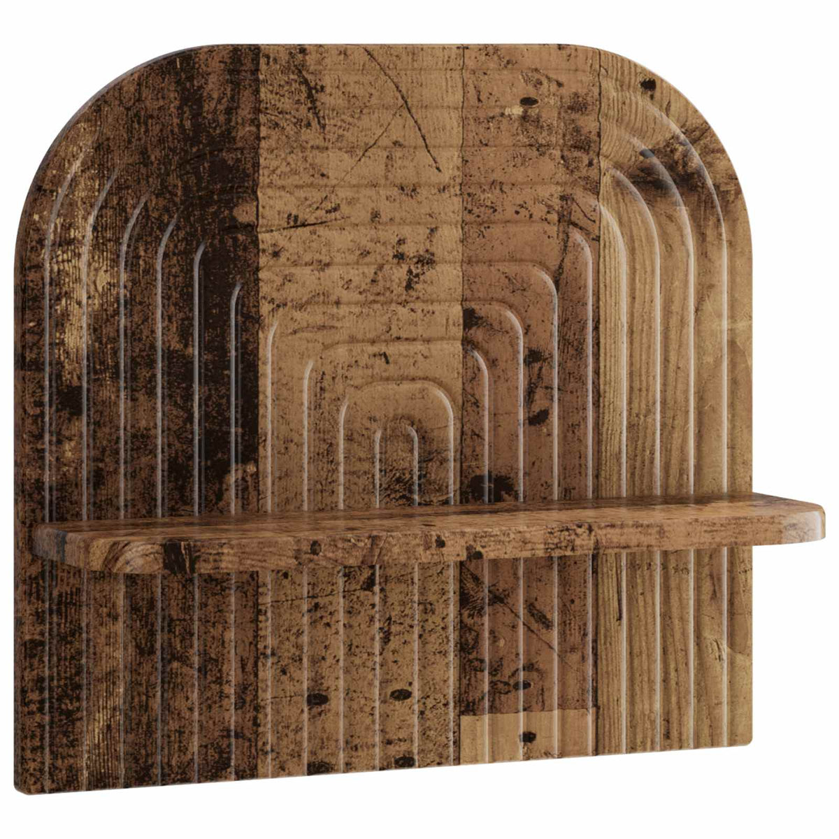 Wall Shelf 2 pcs Old Wood 41 x 13.5 x 37.5 cm Engineered Wood
