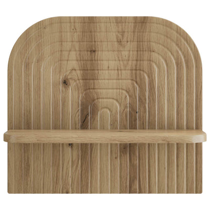 Wall Shelf 2 pcs Artisan Oak 41 x 13.5 x 37.5 cm