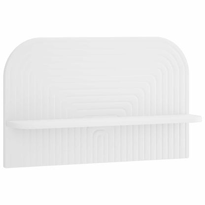 Wall Shelf 2 pcs White 60 x 13.5 x 37.5 cm Engineered Wood