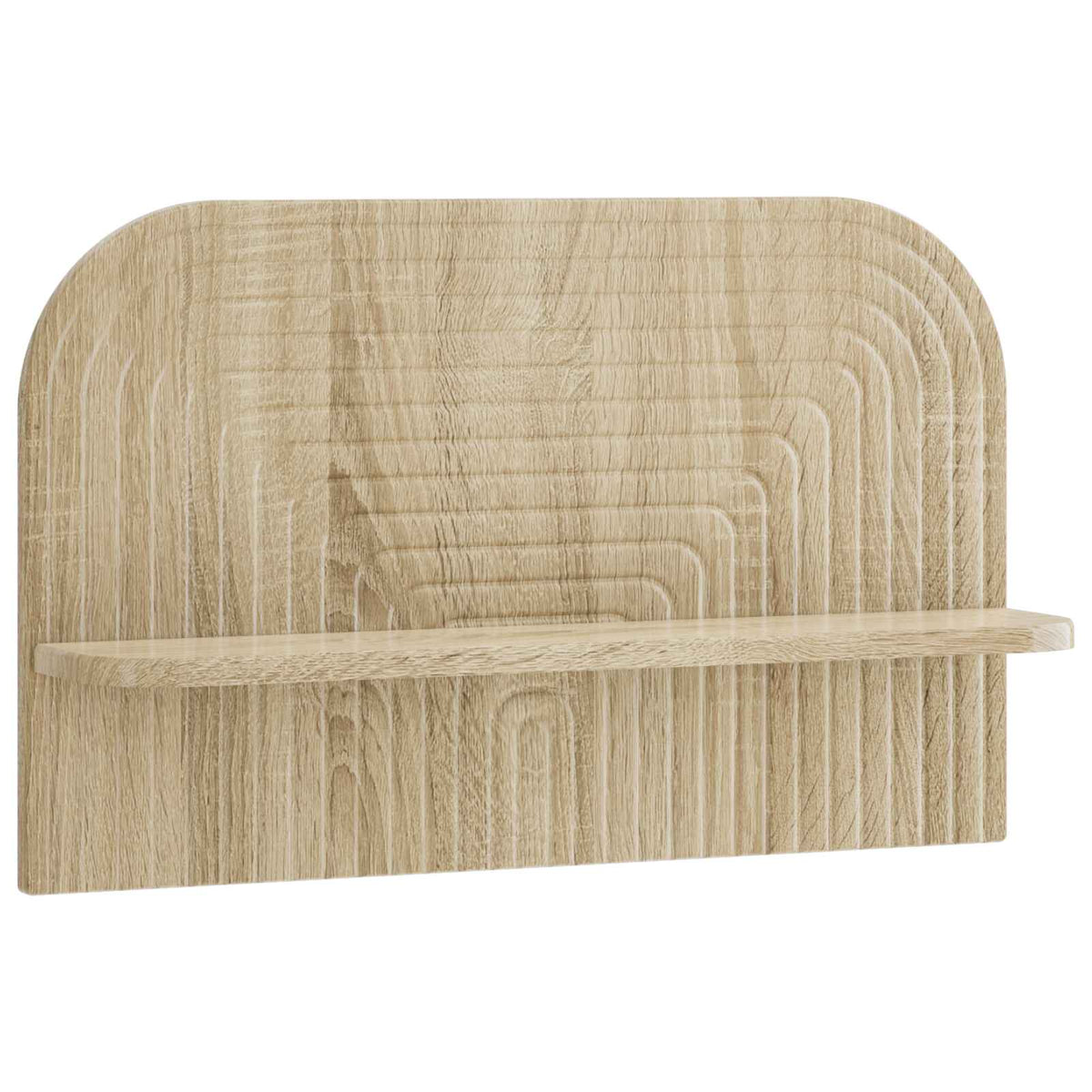 Wall Shelf 2 pcs Sonoma Oak 60 x 13.5 x 37.5 cm Engineered Wood