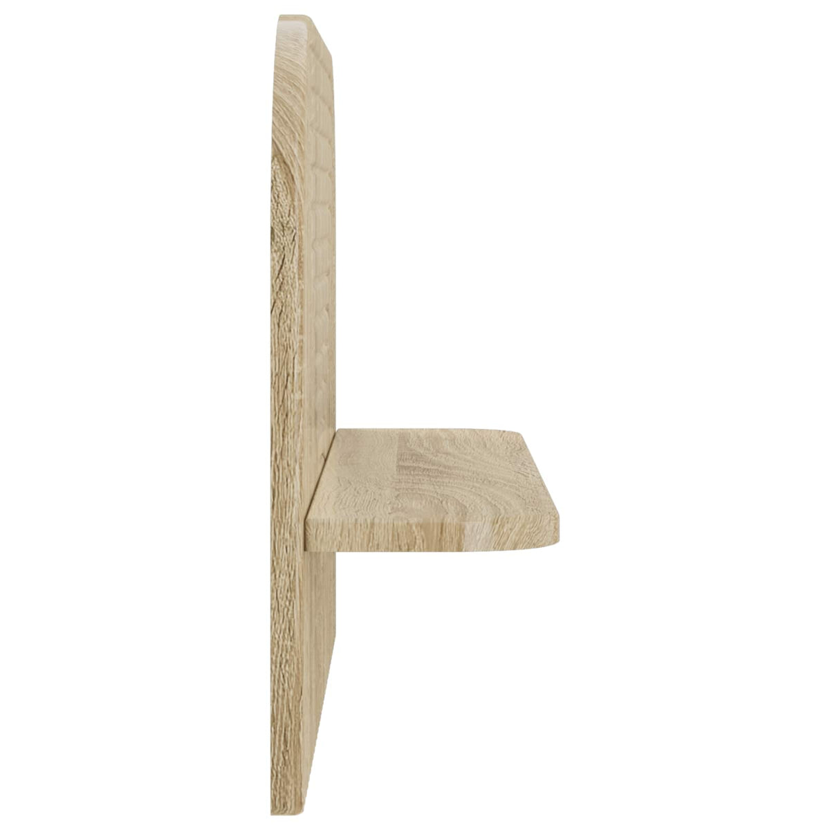 Wall Shelf 2 pcs Sonoma Oak 60 x 13.5 x 37.5 cm Engineered Wood