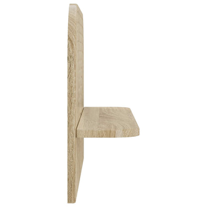 Wall Shelf 2 pcs Sonoma Oak 60 x 13.5 x 37.5 cm Engineered Wood