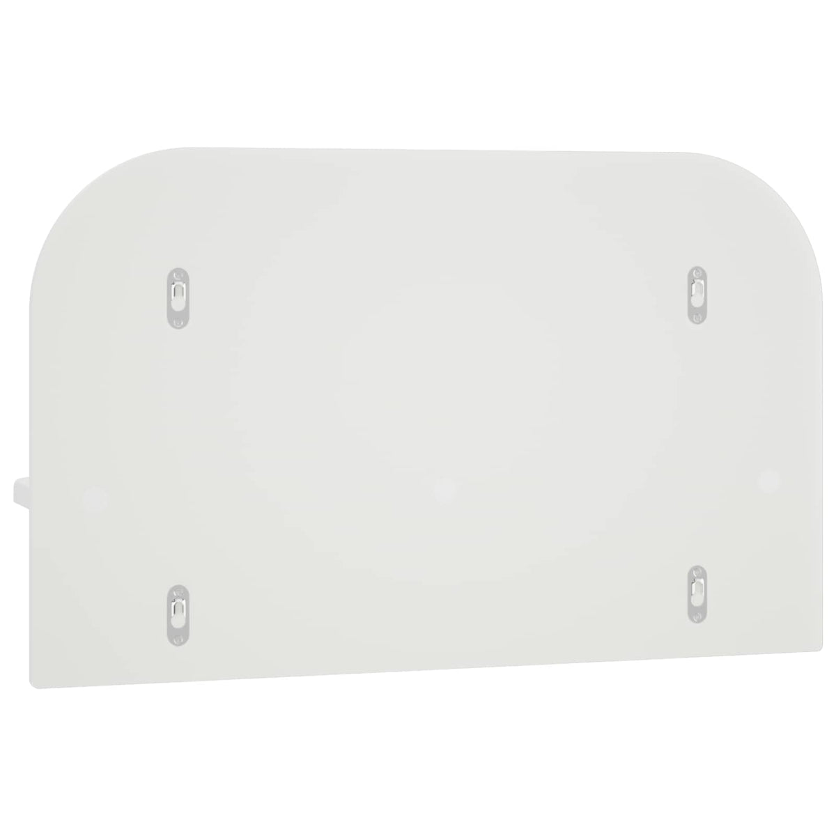 Wall Shelf 2 pcs High Gloss White 60 x 13.5 x 37.5 cm