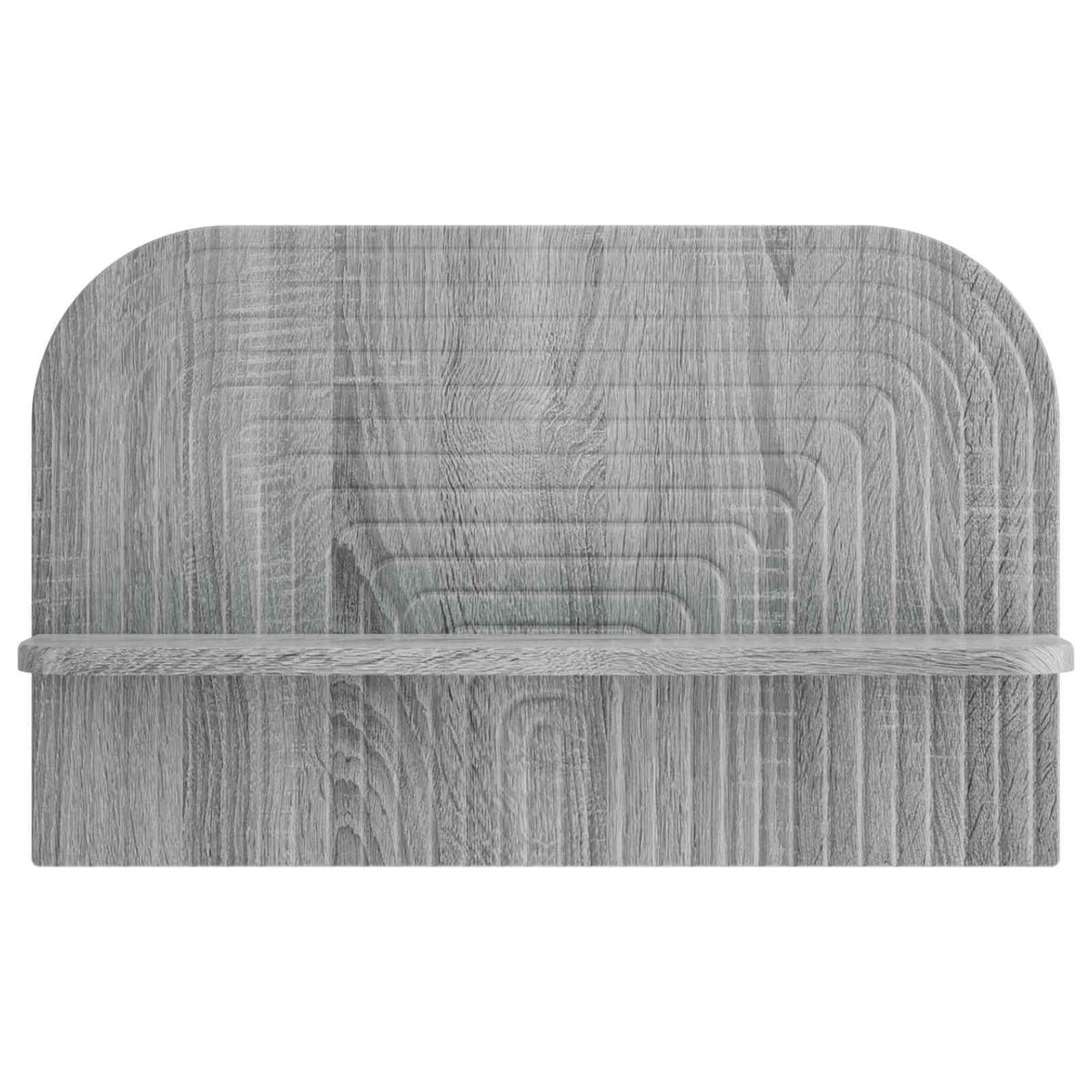Wall Shelf 2 pcs Grey Sonoma 60 x 13.5 x 37.5 cm