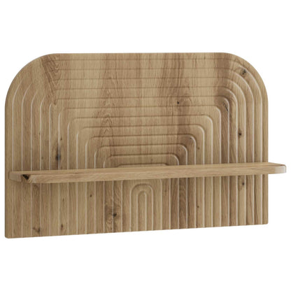 Wall Shelf 2 pcs Artisan Oak 60 x 13.5 x 37.5 cm