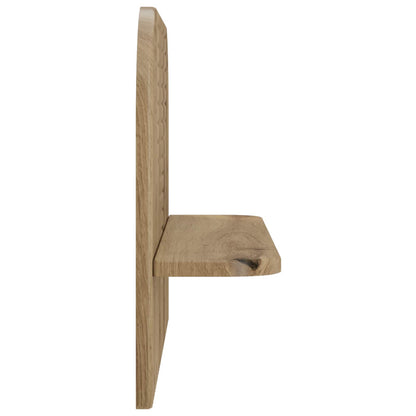 Wall Shelf 2 pcs Artisan Oak 60 x 13.5 x 37.5 cm