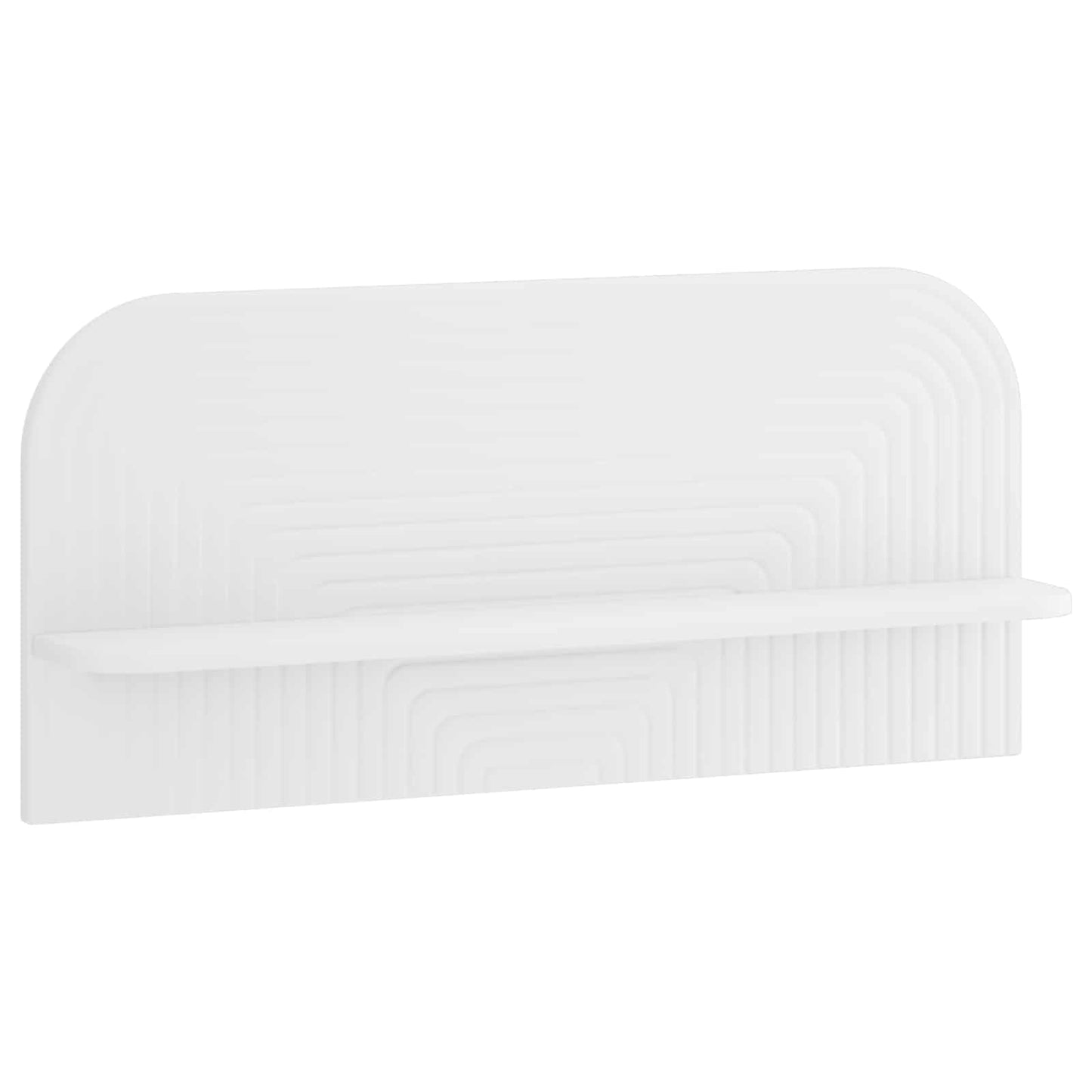 Wall Shelf 2 pcs White 80.5 x 13.5 x 37.5 cm Engineered Wood
