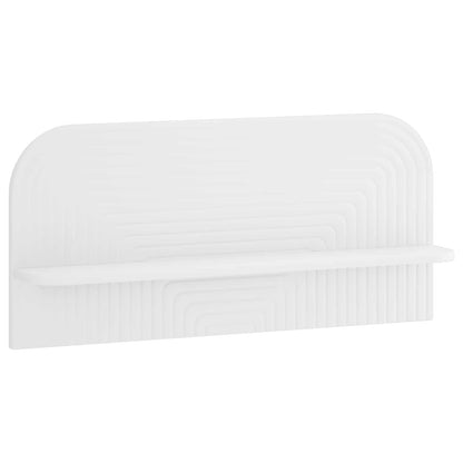 Wall Shelf 2 pcs White 80.5 x 13.5 x 37.5 cm Engineered Wood