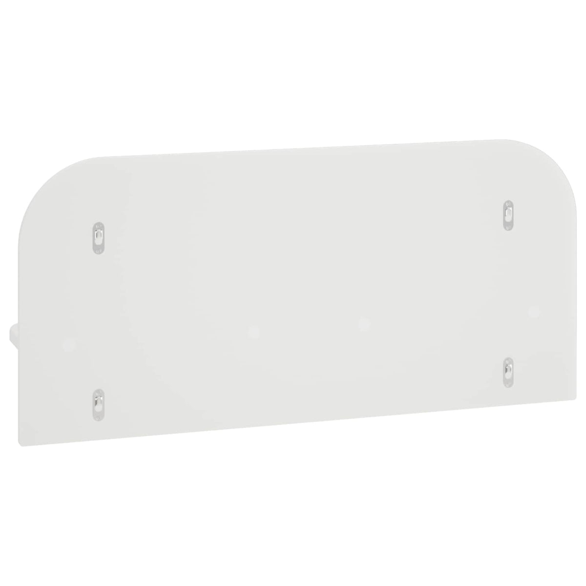 Wall Shelf 2 pcs White 80.5 x 13.5 x 37.5 cm Engineered Wood
