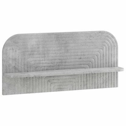 Wall Shelf 2 pcs Concrete Grey 80.5 x 13.5 x 37.5 cm