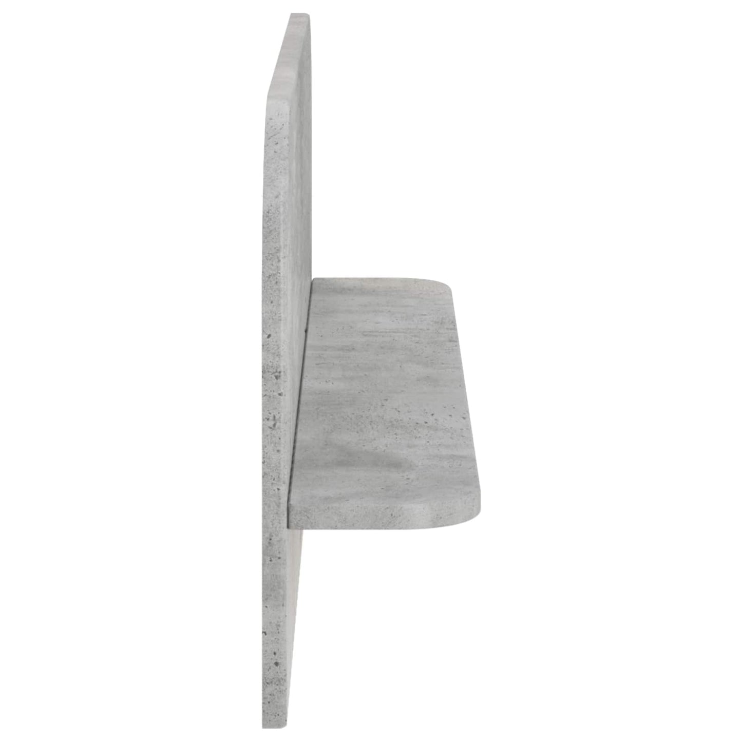 Wall Shelf 2 pcs Concrete Grey 80.5 x 13.5 x 37.5 cm