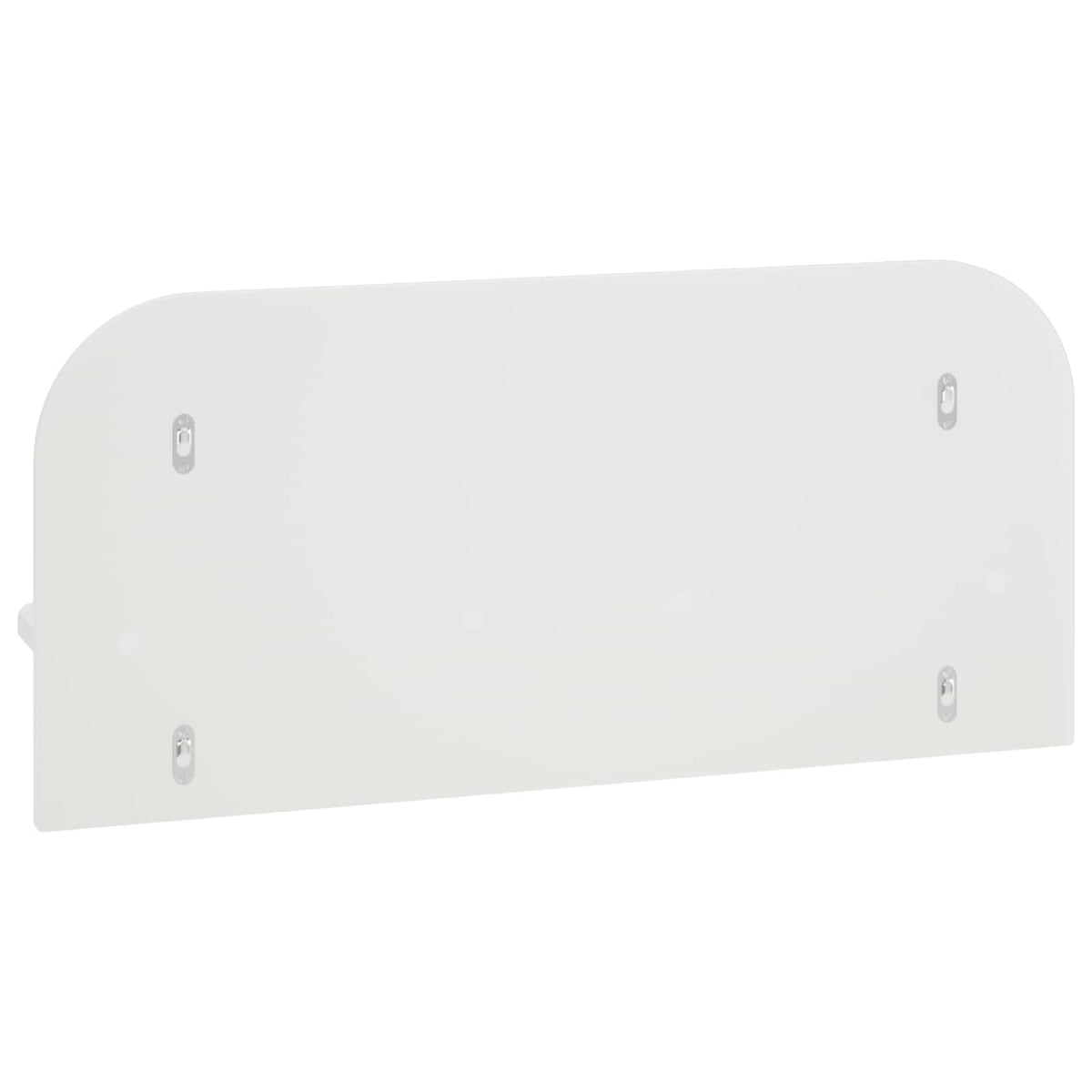 Wall Shelf 2 pcs High Gloss White 80.5 x 13.5 x 37.5 cm