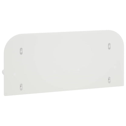 Wall Shelf 2 pcs High Gloss White 80.5 x 13.5 x 37.5 cm