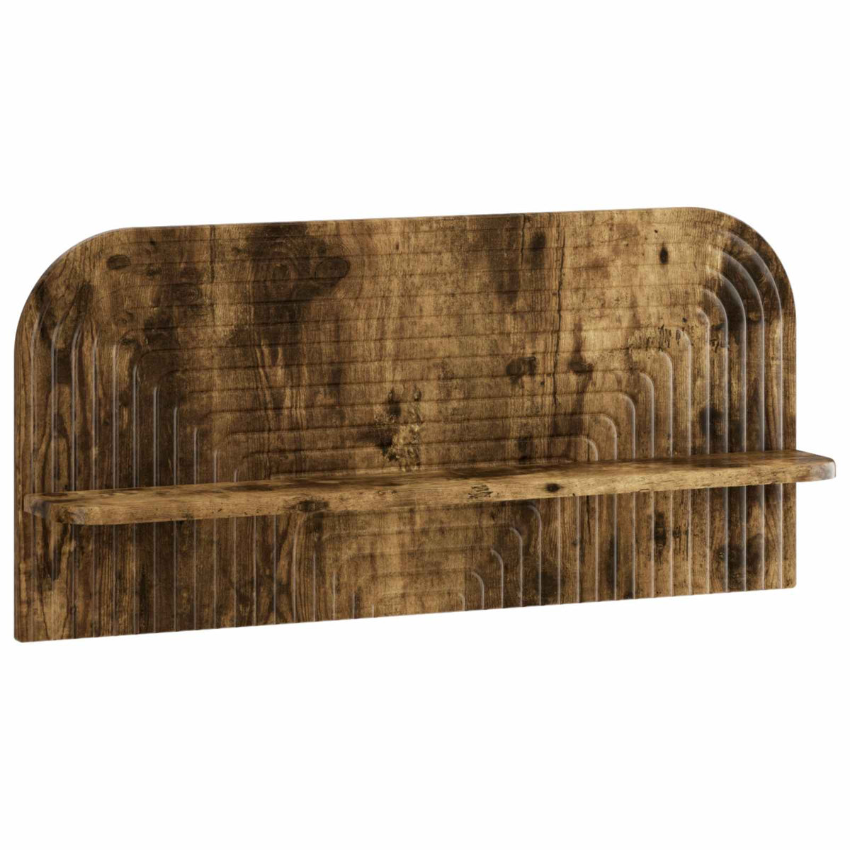 Wall Shelf 2 pcs Smoked Oak 80.5 x 13.5 x 37.5 cm