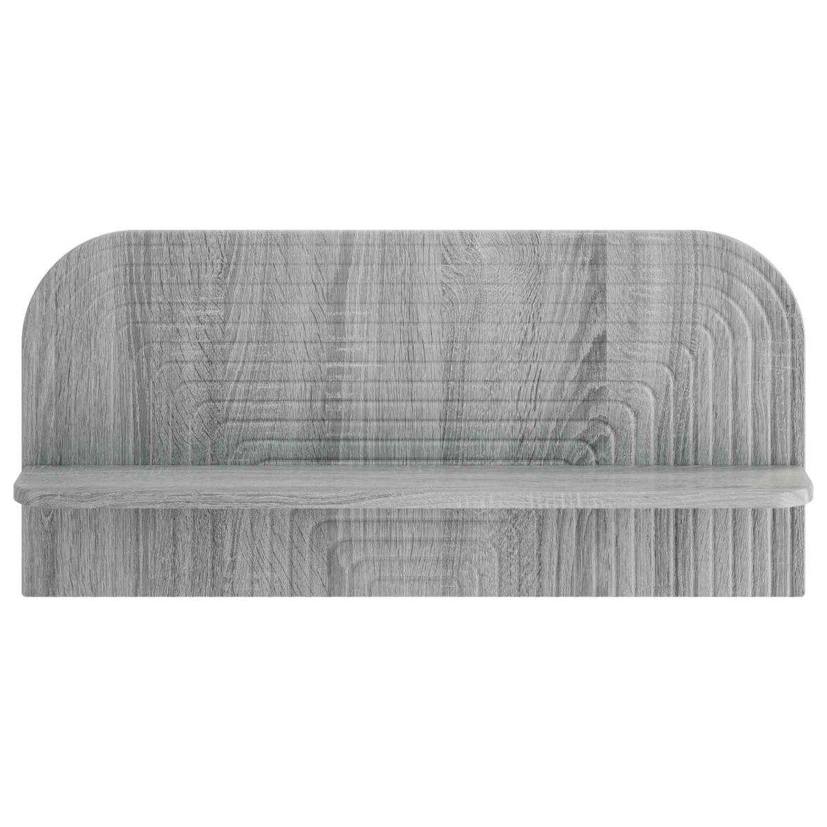 Wall Shelf 2 pcs Grey Sonoma 80.5 x 13.5 x 37.5 cm